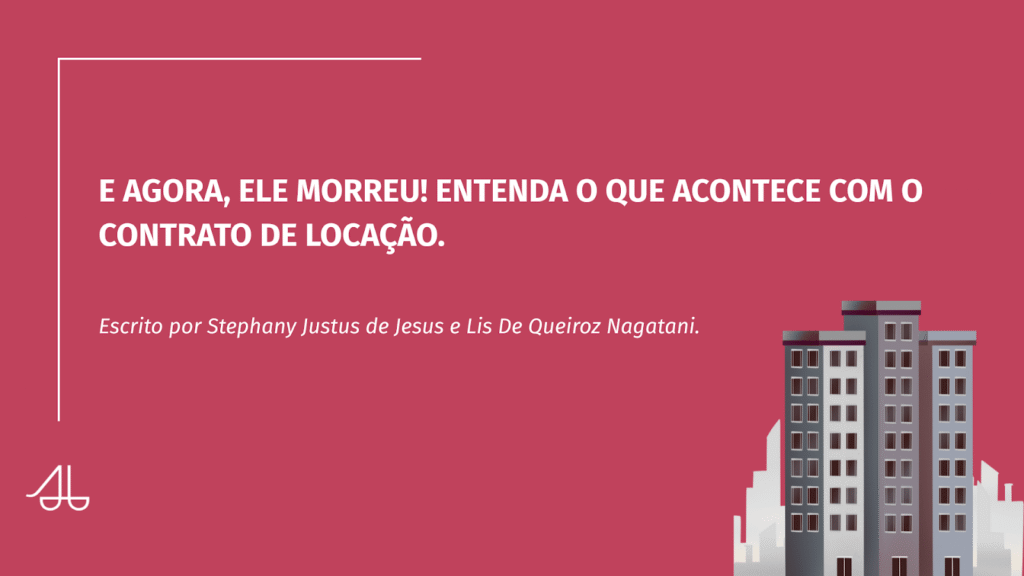 morte e contrato de locação